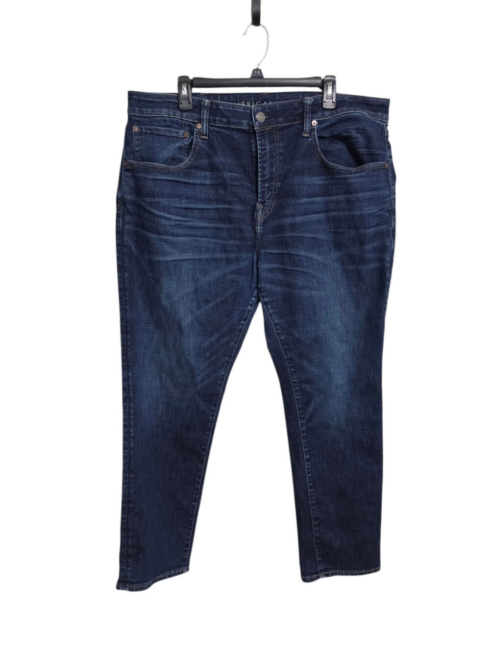 American Eagle Mens Airflex Dark Wash Jeans 38X30